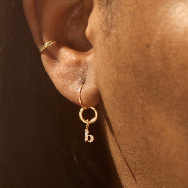 Gold Charm Holder, Small