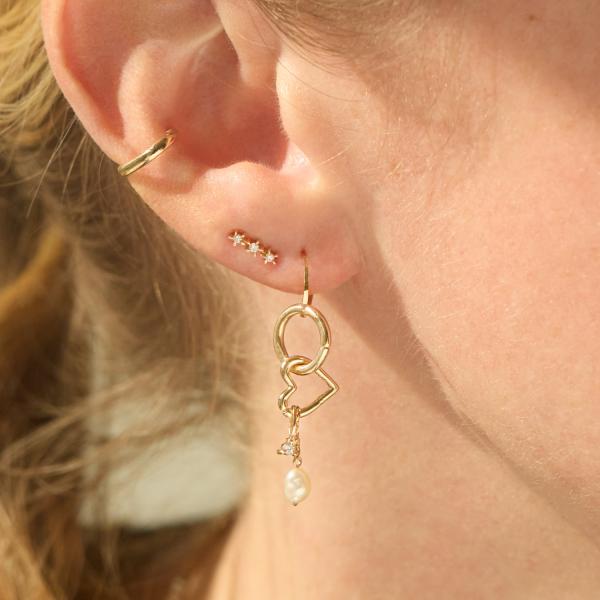 Gold Charm Holder, Large