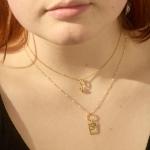 Gold Charm Holder, Large