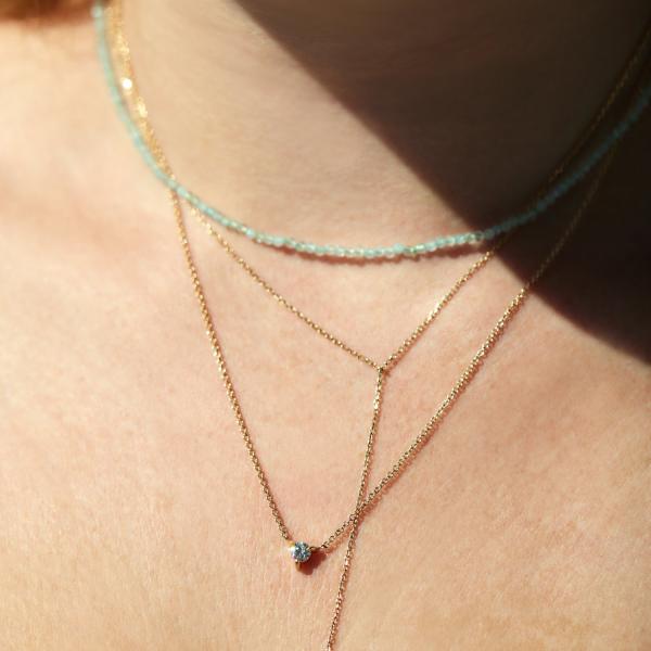 Diamond Fizz Necklace, Baby Grand