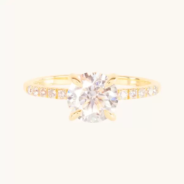 The Grand Swan Solitaire Supreme Lab-Grown Diamond Ring