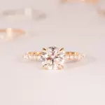 The Grand Swan Solitaire Supreme Lab-Grown Diamond Ring