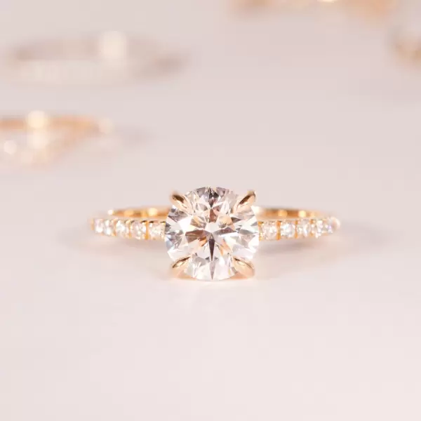 The Grand Swan Solitaire Supreme Lab-Grown Diamond Ring