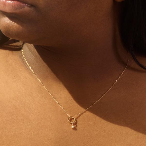 Gold Charm Holder, Large