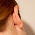 Flat Back Petite Angel Hair Stud (single)