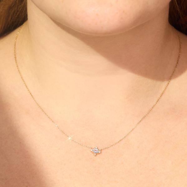 Celeste Aquamarine Necklace
