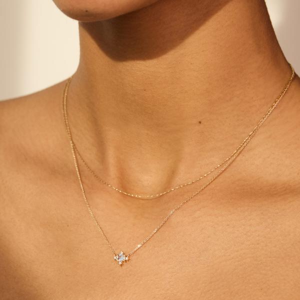 Celeste Aquamarine Necklace