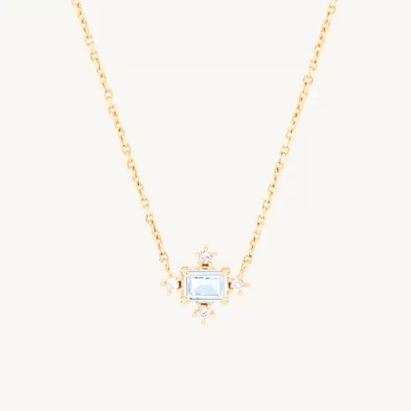 Celeste Aquamarine Necklace