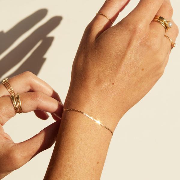 Petite Second Avenue Gold Bracelet