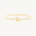 Poet’s Knot Gold Ring