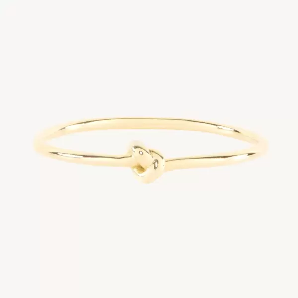Poet’s Knot Gold Ring