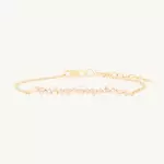 Pointelle Demi Diamond Tennis Bracelet