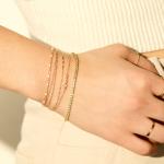 Harlequin Peridot Tennis Bracelet