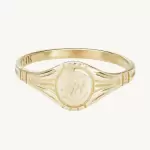 Grand Cygnet Gold Ring