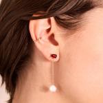 Gemma Garnet Earrings (pair)