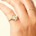 Mosaic Signet Ring