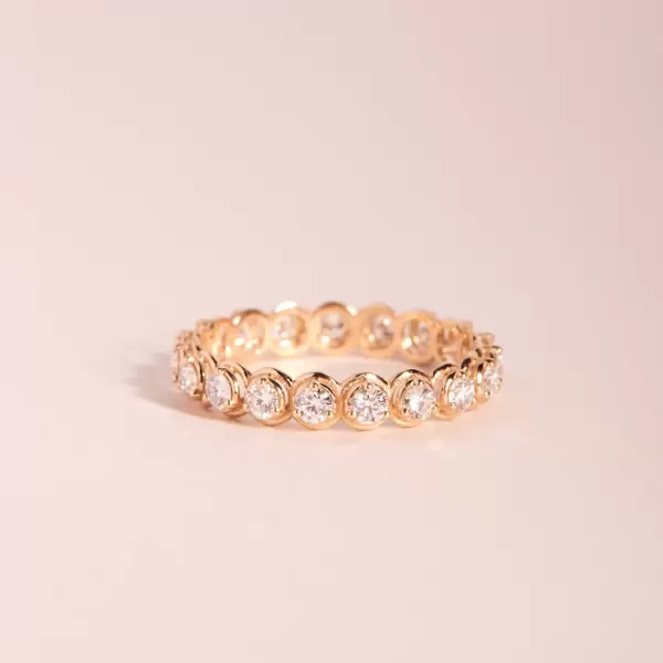 Star Gazer Diamond Eternity Band