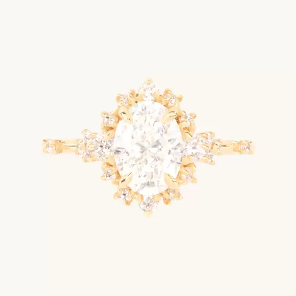 Night at the Ballet Lab-Grown Diamond Ring, Oval