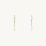 Short Pearl Shower Earring (single)
